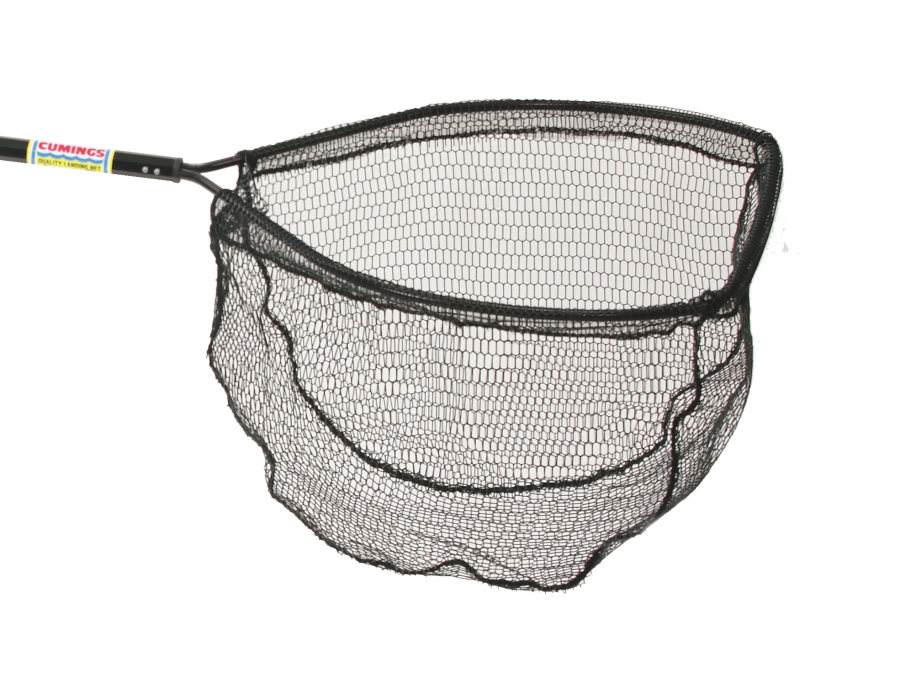 Ghost landing net bags and black rubber landing net bags. - Nets
