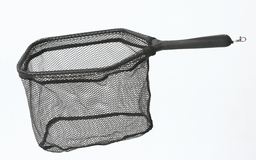 Catch and Release Wading Net Bow Size: 9 x 14 Handle Length: 7 Total  Length: 22 Net Depth: 12