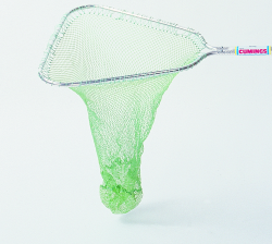 Aluminum Smelt & Shad Nylon Mesh Bow Size: 18" x 18" Handle Length: 48" Net Depth: 30"