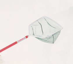 Deep Style Green Ace Mesh Nylon Frame Size: 16" x 9" Handle Length: 20" Net Depth: 7"