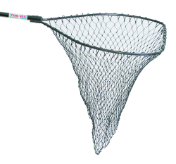 Ultimate Salmon Bow Size: 30 1/2" x 31 1/4" Handle Length 38" - 70" Net Depth: 48"