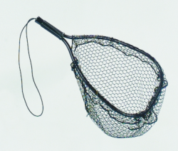 Black Fish Saver Bow Size: 13" x 10 1/2" Total Length: 17" Net Depth: 12"