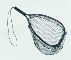 Black Fish Saver Bow Size: 14" x 11" Total Length: 19 1/2" Net Depth: 12"