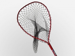 Red Octagonal Multi Species Landing Net