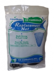 Deep Rubber Hook Free Replacement Net - Black