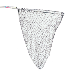 Octagonal Salmon Net  Bow Size: 26 1/2"" x 30 1/2"" Handle Length: 48 S.A.W. Net Depth: 48"